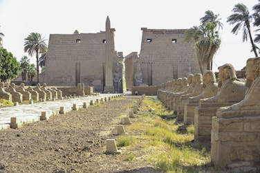 Visite guidée à la carte de Louxor au départ d’Hurghada